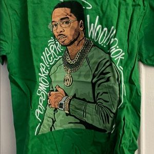 Pop smoke green shirt